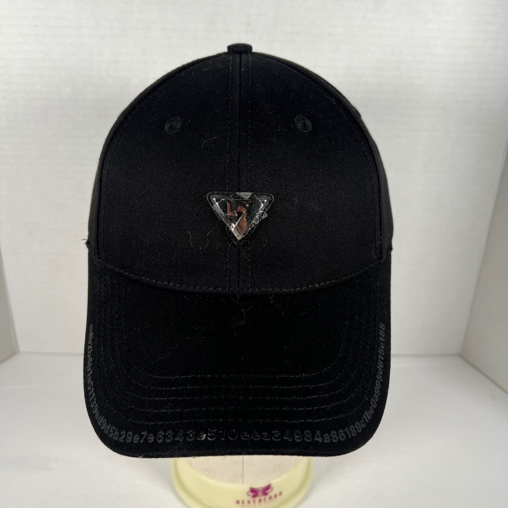 9dcc Networked Product Black Baseball Cap Adjustable Strapback Hat